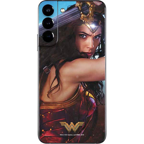 DC Comics Wonder Woman Battle Ready Poster Galaxy S22 Plus Skin